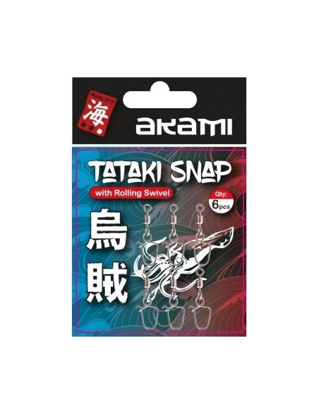 Akami Tataki Snap Whit Rolling 6 pz