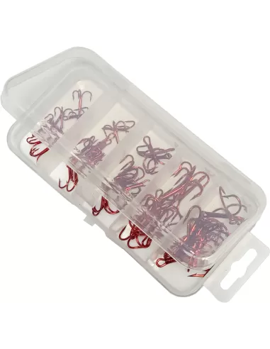Yamashiro Ancorette Rosse 50 pezzi Misure Assortite