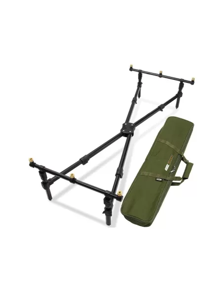Ngt Cross Rod Pod con Custodia Pesca Carpfishing