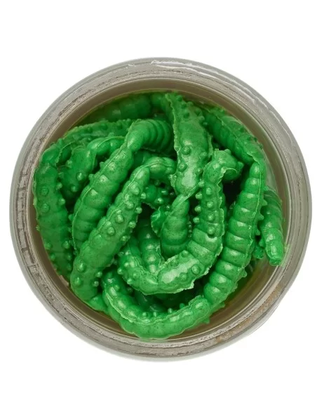 Berkley PowerBait Power Honey Worm Imitazione Camola 2.5 cm 25 pz Spring Green