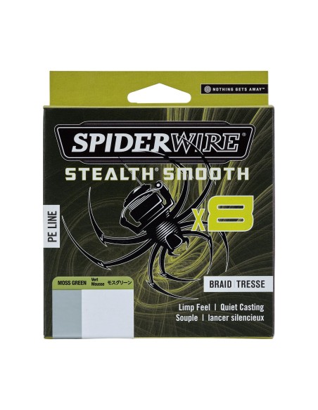 Spiderwire Stealth Smooth8 X8 PE Braid Trecciato 8 Capi 150mt