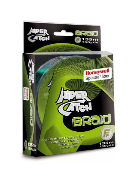 Hiper Catch Spectra Braid 150 Mt Lignes de pêche Ferrari