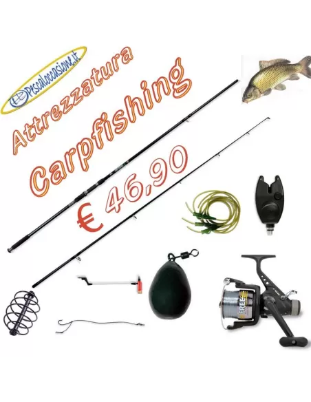 Kit de carpe : Canon plomb bobine Tracker anti couple échangiste tangle