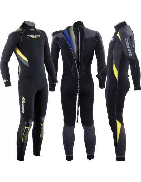Wetsuit pleine longueur 5 mm-castor