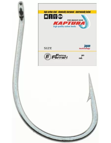 Kaptura Ami avec Eyed Asticot Hook
