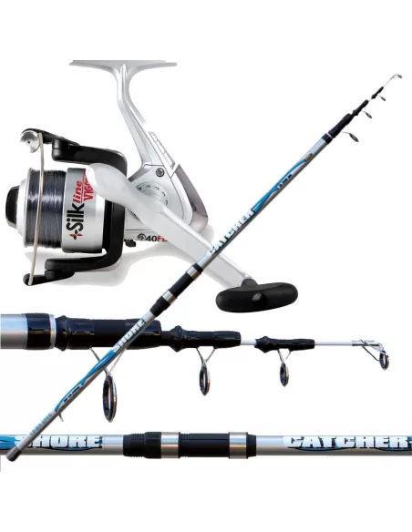 kite-surf casting rive catcher soie
