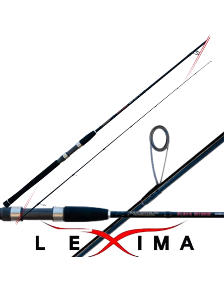 Lexima Spinning pêche Black Widow