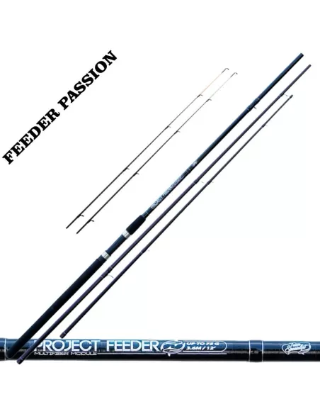 L’équipe spécialiste Rod Ts projet Feeder Action 75 Gr.