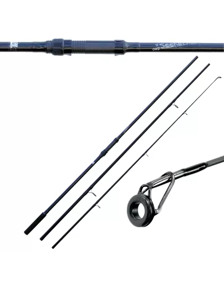 L’équipe spécialiste carpe Rod Carp Seeker 3 pièces