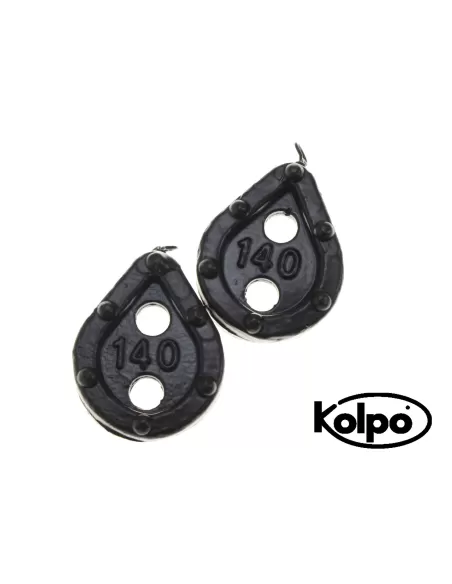 Conduire des plombs de pêche pivotant haut Rtd Kolpo 2pz