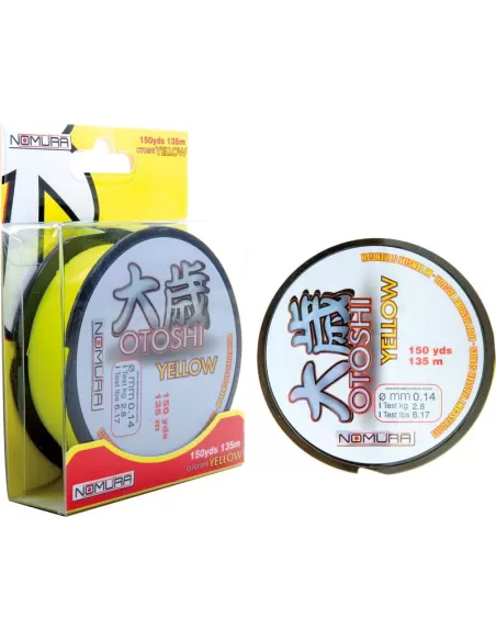 Nomura filé de filature Otoshi jaune 135 mt