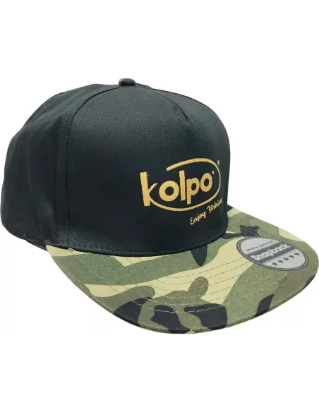 Chapeau kolpo casquette or Camo noir