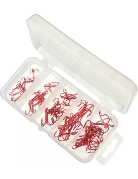 Yamashiro Anchors Red 50 pièces Mesures assorties