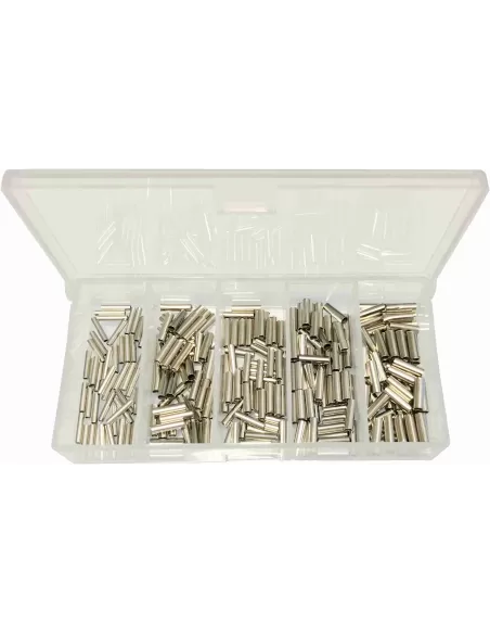 Yamashiro Crimps en aluminium Assortis Mesures 250 pz