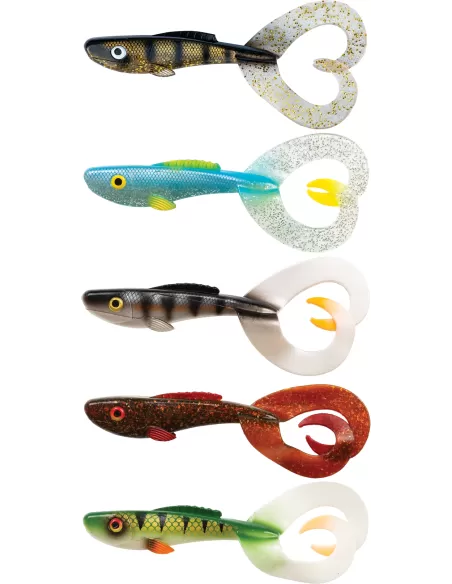 Abu Garcia Beast Twin Tail 170 mm Artificiel pour Lucci