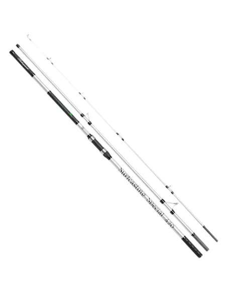 Shakespeare Glowstik Surf Canne à pêche 4.20 mt avec Sommet Illuminé à batterie