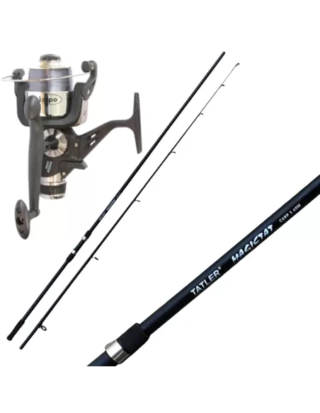 Tatler Combo Pêche Carpfishing Canne et Bobine Baitrunner
