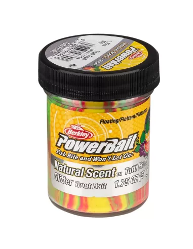 Berkley Powerbait Glitter Trout Bait Pâte pour Trout Tutti Frutti