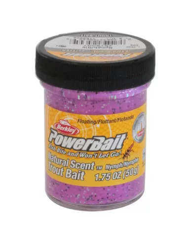 Berkley PowerBait Truite Appât Pêche Extra Scent Glitter Rose