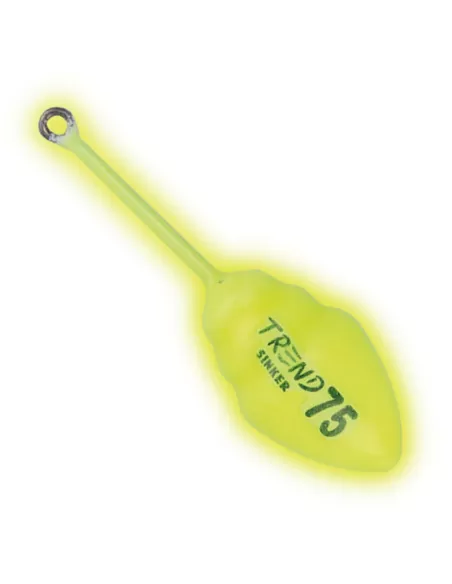 Trend Z1 Plomb Fluo Haute Luminosité Revêtu de caoutchouc jaune