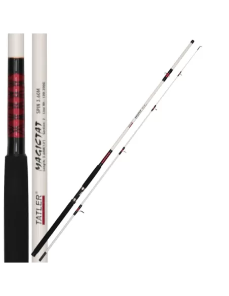 Tatler MAgictat Canne à pêche Esturgeon torpille 3.60 mt 2 sez
