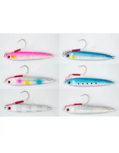 Assist Jaco Hook Glow JH-03 Taille M Shout Pêche Hameçons Metal Jig 3 Pièces