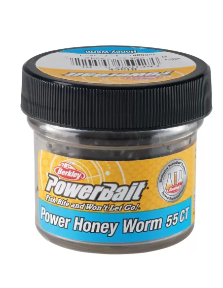 Berkley PowerBait Power Honey Worm Imitation Camola 2,5 cm 25 pcs Vert printemps