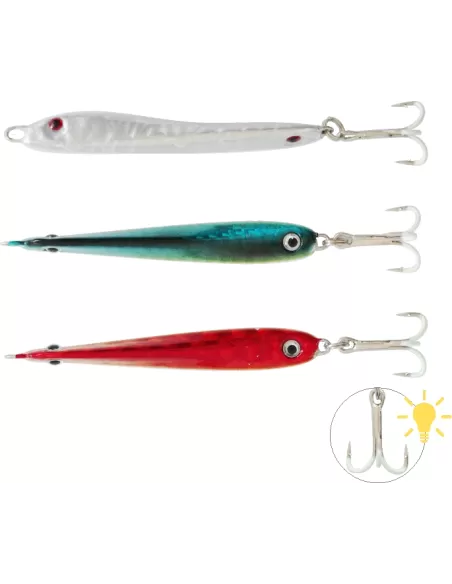 Kolpo Lead Fish Plomb artificielEd 21 gr avec ancrage fluorescent