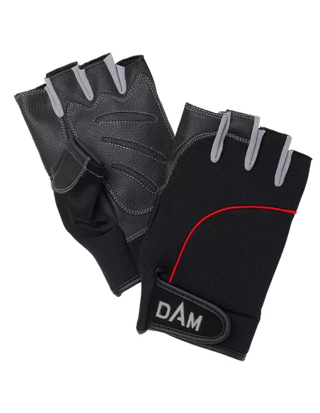 Dam Neo Tec Gants de pêche à demi-doigts