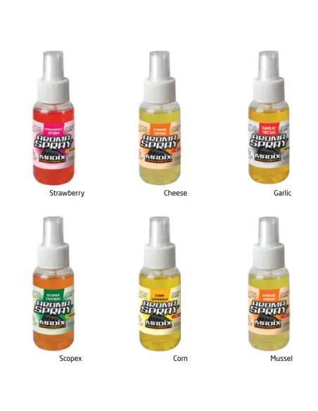 Madix Spray Arômes Concentrés pour Appâts et Amorces 50 ml