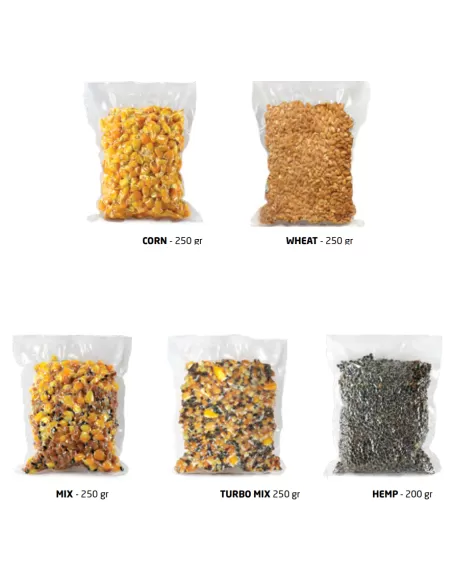 Madix Grains cuits pour amorçage et amorçage 250gr