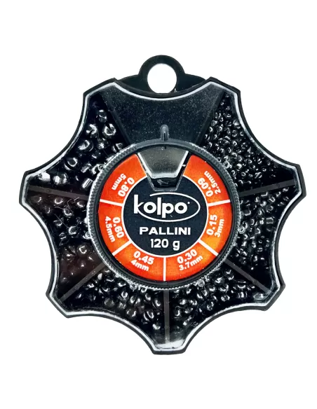 Kolpo Mascot Calibré Split Shots 120 gr six tailles