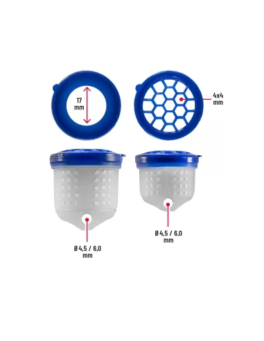 Bols Colmic Euro Soft Pots pour dessus pour asticots et pellets