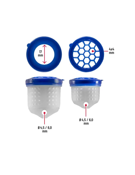 Bols Colmic Euro Soft Pots pour dessus pour asticots et pellets