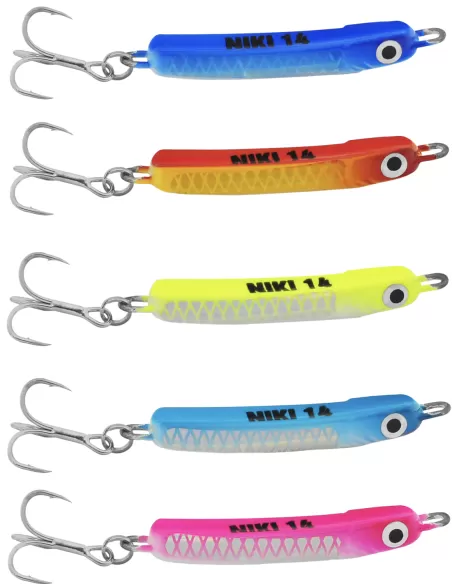 Seika Niki Jig Metal jig ideale per la pesca in-shore e off-shore 14 gr 45mm