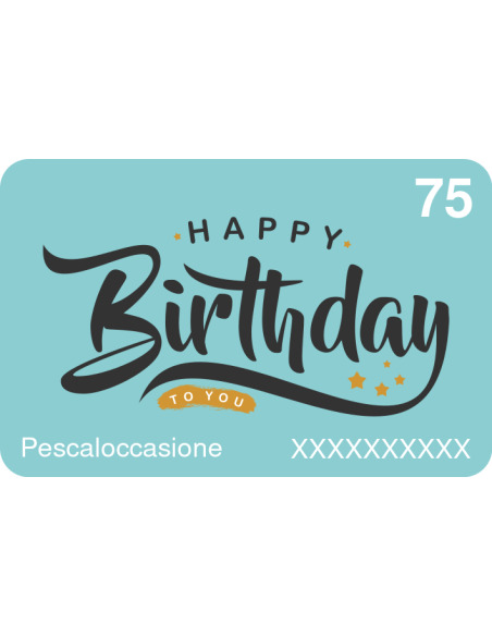 Carte cadeau 75