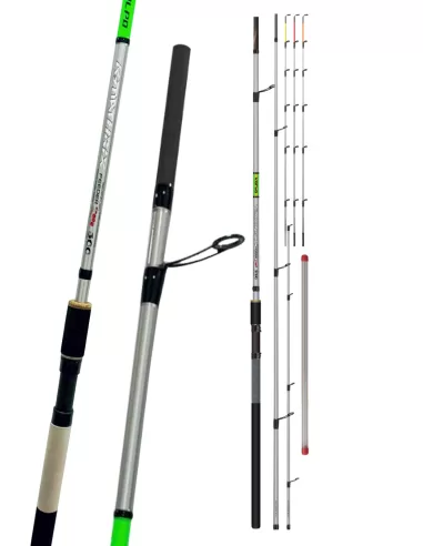 Canna Da Pesca In Carbonio Kolpo Grecale Acid – 20-50 Lb – Per Traina - Foto 2