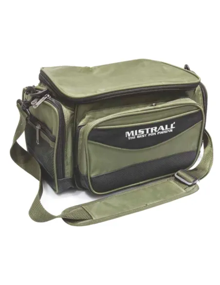 Sac d'accessoires de pêche multi-poches Mistrall 38x22x20 cm Sacs de pêche Mistrall