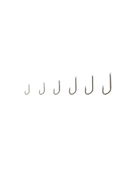 Hameçons de pêche Tubertini série 30 bronzé tige moyenne forme étroite 25 pièces Hameçons de pêche Tubertini