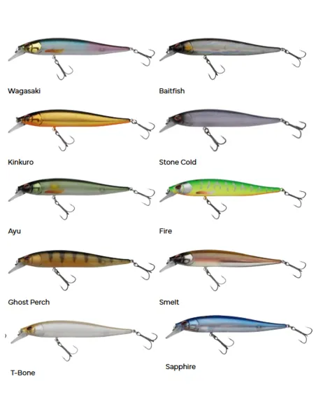 Berkley dex stuna 100 10.2gr 10cm Esche Artificiel Minnow Berkley