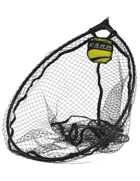 Tête d'épuisette Tubertini en caoutchouc pour carpe 45x35 cm