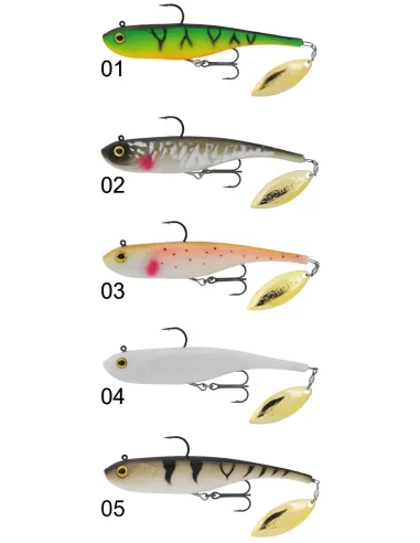 Leurre De Pêche Tubertini Seika Long Minnow 180 Mm – Flottant – Couleur 01 (32g) – Pêche En Mer