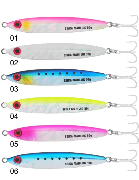 Leurre Seika Mahi jig 95 mm 40 gr