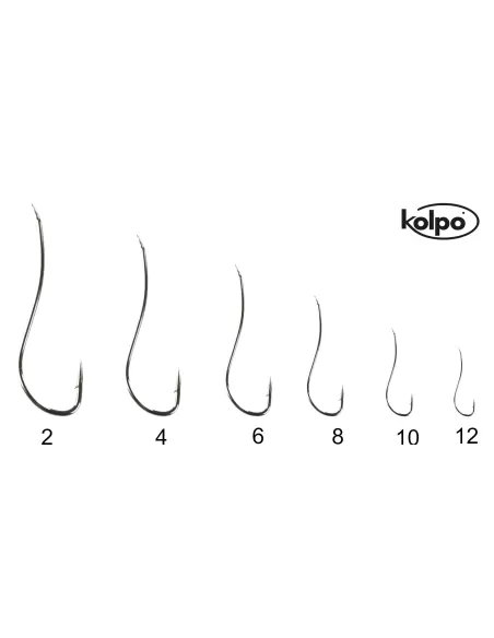Kolpo Ami da Pesca 1007 ni Storto nichelato