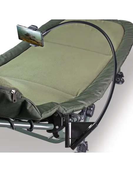Support de téléphone NGT - Support de téléphone avec adaptateur pour chaise et bras flexible