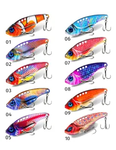 8 Leurres De Pêche HENGJIA – Gabarits Plomb/métal Pour Jigging Eau Salée Et Douce