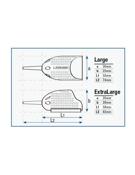 Colmic Pasturatore Da Pesca Sticky Maggots Feeder Large