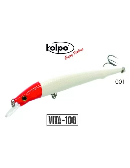 Kit 3 Artificiali Minnow Vita Kolpo 100 mm 11 grammi 