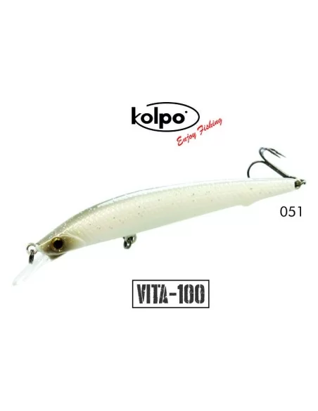 Kit 3 Artificiali Minnow Vita Kolpo 100 mm 11 grammi 