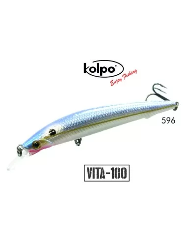 Kit 3 Artificiali Minnow Vita Kolpo 100 mm 11 grammi 